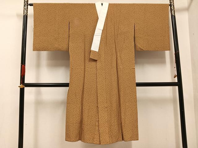 Full-Length Under-Kimono - 平和屋着物●長襦袢　無双仕立て　梅鉢　正絹　逸品　AABF5373ph