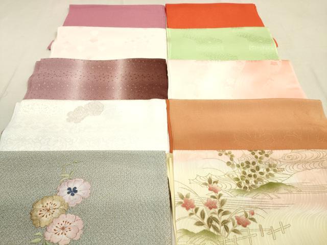 ■■■　商品詳細　■■■ 【正絹】 状態は特に目立ったシミ汚れなどもなく大変良い状態です。 大変上質な逸品になります。 お安く出品致しますので、是非この機会にいかがでしょうか？ ■■■　注意事項　■■■ ■モニター発色の具合により色合いが異なる場合がございます。 ■寸法は多少の誤差が生じる場合がございますのでご了承ください。 ■縫込みの長さが左右非対称の場合は短い部分を記載しております。 左右非対称であってもご返品・お値引き等の保証は出来かねますので、ご了承の上ご購入をお願い致します。 ■シミ等のチェックには注意を払っておりますが、見落としがある場合もございますし、個人の見解も様々ですので神経質な方のご購入はお控えください。 ■箪笥に入っておりました着物や帯なので畳みシワや匂いがあるものもございます。 ■お休みは基本的に土日祝となりますが、その他臨時でお休みする場合がございますのでご了承ください。 ■商品の発送は平日のみの発送となります。 ■夜間と土曜、日曜日はお問い合わせの回答が遅れる場合がございます。 ■当店では、お直し、紋入れ、お手入れ等は承っておりません。 ■生地の状態（ヤケ、経年劣化等）によってはサイズ直しが出来ない場合がございます。 その点もどうかご了承のうえ、ご購入をお願いいたします。 ■弊社で取り扱う商品は一点ものにつき、時期や在庫状況に応じて金額が変更となる場合がございます。 ■検針は行っておりません。予めご了承いただきますようお願いいたします。 ■【洗える着物】と記載のある商品におきましては、商品お届け後に洗濯を行ってしまってからのご返品にはご対応しかねます。 念の為、専門店でのお手入れをお願いいたします。 ■着物のサイズ目安は下記を参考ください↓ ＜女性着物＞　お端折り次第で＋5cm　−1cmが着用可能サイズ 　例）身丈170cmの場合、身長160cm〜175cm ＜男性着物＞　身丈＋約25cm〜27cm程が適応身長 　例）身丈155cmの場合、身長180〜182cm