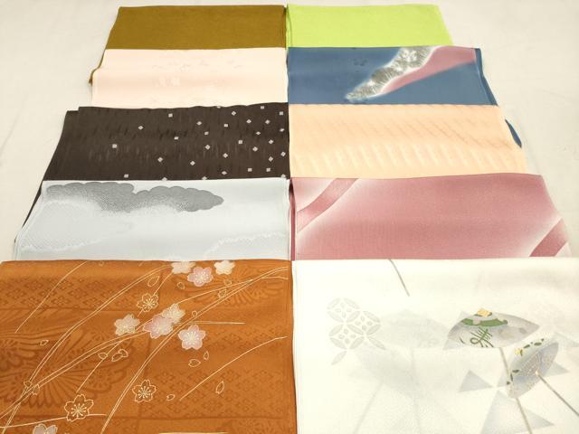 ■■■　商品詳細　■■■ 【正絹】 状態は特に目立ったシミ汚れなどもなく大変良い状態です。 大変上質な逸品になります。 お安く出品致しますので、是非この機会にいかがでしょうか？ ■■■　注意事項　■■■ ■モニター発色の具合により色合いが異なる場合がございます。 ■寸法は多少の誤差が生じる場合がございますのでご了承ください。 ■縫込みの長さが左右非対称の場合は短い部分を記載しております。 左右非対称であってもご返品・お値引き等の保証は出来かねますので、ご了承の上ご購入をお願い致します。 ■シミ等のチェックには注意を払っておりますが、見落としがある場合もございますし、個人の見解も様々ですので神経質な方のご購入はお控えください。 ■箪笥に入っておりました着物や帯なので畳みシワや匂いがあるものもございます。 ■お休みは基本的に土日祝となりますが、その他臨時でお休みする場合がございますのでご了承ください。 ■商品の発送は平日のみの発送となります。 ■夜間と土曜、日曜日はお問い合わせの回答が遅れる場合がございます。 ■当店では、お直し、紋入れ、お手入れ等は承っておりません。 ■生地の状態（ヤケ、経年劣化等）によってはサイズ直しが出来ない場合がございます。 その点もどうかご了承のうえ、ご購入をお願いいたします。 ■弊社で取り扱う商品は一点ものにつき、時期や在庫状況に応じて金額が変更となる場合がございます。 ■検針は行っておりません。予めご了承いただきますようお願いいたします。 ■【洗える着物】と記載のある商品におきましては、商品お届け後に洗濯を行ってしまってからのご返品にはご対応しかねます。 念の為、専門店でのお手入れをお願いいたします。 ■着物のサイズ目安は下記を参考ください↓ ＜女性着物＞　お端折り次第で＋5cm　−1cmが着用可能サイズ 　例）身丈170cmの場合、身長160cm〜175cm ＜男性着物＞　身丈＋約25cm〜27cm程が適応身長 　例）身丈155cmの場合、身長180〜182cm