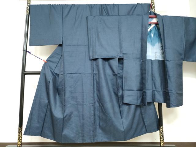 ■■■　サイズ　■■■ 【着物】 身丈 148.5cm（肩から） 裄丈 72cm 袖丈 49.5cm　縫込み 3cm 袖幅 38cm 前幅 24.5cm 後幅 31cm 着物縫いこみ 内揚げ 6cm 裄 お袖側 約2cm　身頃側 約4cm 【羽織】 身丈 94cm（肩から） 裄丈 72cm 袖丈 48.5cm　縫込み 3cm 袖幅 38cm 前幅 19.5cm 後幅 31cm 裄 お袖側 約1cm