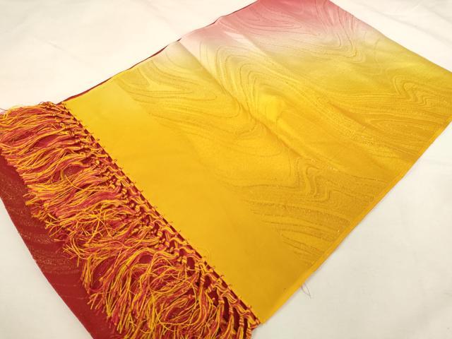 平和屋着物∵七五三 女の子 和装小物 志古貴 流水文 暈し染め 金通し地 逸品 AABF2226ja