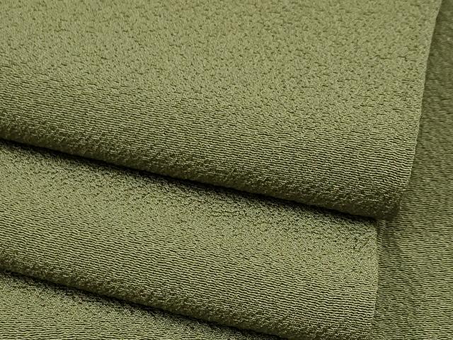平和屋着物●極上　色無地　海松色　逸品　CYAA4372s6