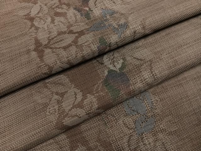 平和屋着物●本場大島紬　カタス9マルキ　舞葉間道　やまと誂製　正絹　逸品　AABF6093ph