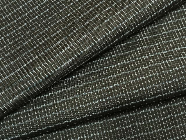 平和屋着物●男性　本場大島紬　亀甲文　正絹　逸品　未使用　AABJ4128fy