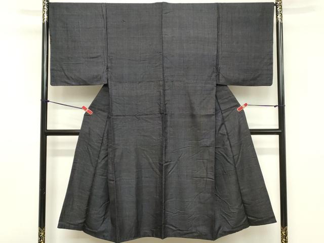 平和屋着物■男性　紬　抽象文様　正絹　逸品　DABB2453cd