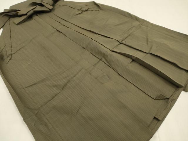 Uramono - 平和屋着物■男性　行灯袴　縞　正絹　逸品　DABC7749ya