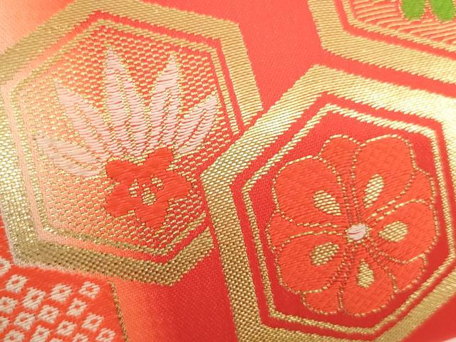 平和屋着物[]七五三　女の子　和装小物セット(草履・バッグ・帯締め・志古貴)　金...