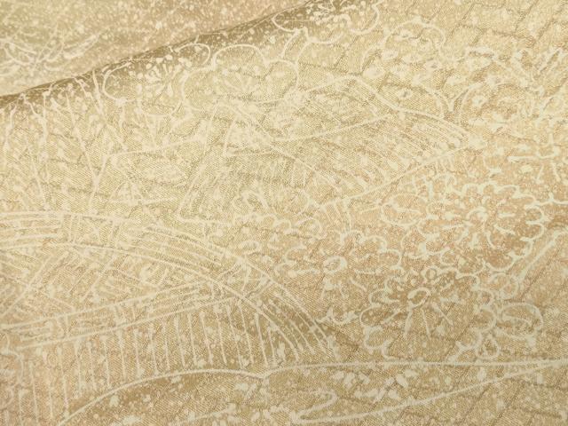 平和屋着物■上質な小紋　風景文　暈し染め　正絹　逸品　CABA7323ev