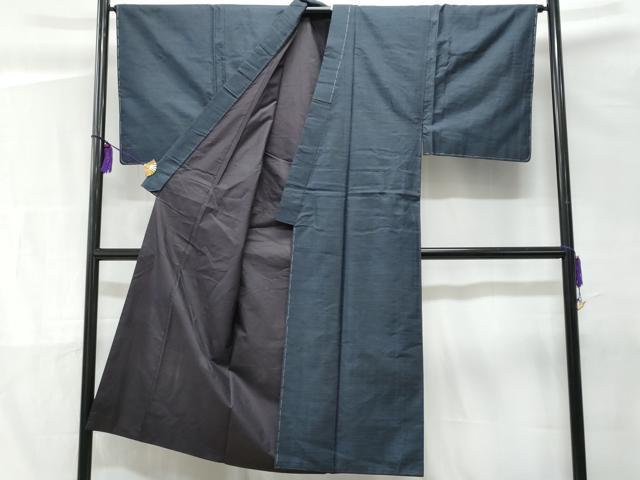 平和屋着物■男性　本場大島紬　80亀甲　総詰め　正絹　逸品　未使用　CABB7986fb