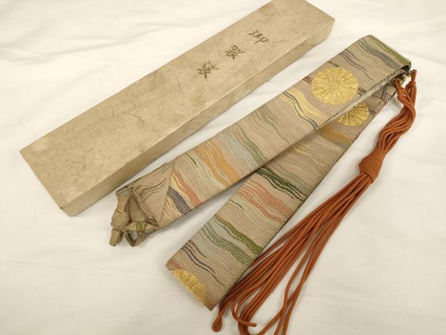 ■■■　サイズ　■■■ 幅 5.5cm 長さ 72.5cm ■■■　商品詳細　■■■ 状態は参考画像のように傷みや汚れがございます。 大変上質な逸品になります。 お安く出品致しますので、是非この機会にいかがでしょうか？ ※箱に汚れがございま...