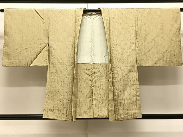 平和屋着物∞羽織　吉祥文　反端付き　正絹　逸品　CAAV5725id