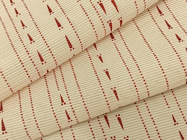 平和屋着物＊夏物 小紋 絽 魚 正絹 逸品 AAAY3401fy