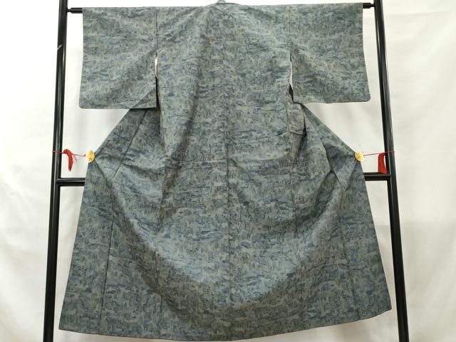 ■■■　サイズ　■■■ 身丈 147cm（肩から） 裄丈 62cm 袖丈 49cm　縫込み 0cm 袖幅 32cm 前幅 24cm 後幅 29.5cm 着物縫いこみ 内揚げ 0cm 裄 お袖側 約1.5cm　身頃側 約4.5cm ■■■　商品詳細　■■■ 【正絹】 状態は特に目立ったシミ汚れなどもなく大変良い状態です。 大変上質な逸品になります。 お安く出品致しますので、是非この機会にいかがでしょ
