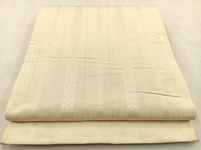 平和屋の平和屋着物◎両面 全通柄袋帯 花唐草文 正絹 逸品 BAAS6587hj｜アングル2