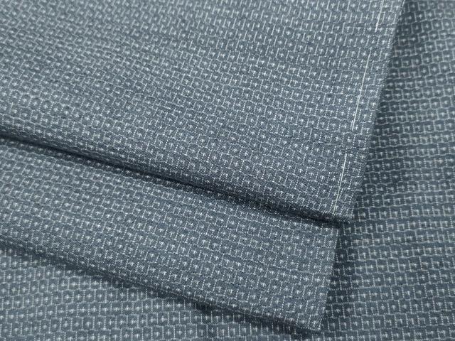 平和屋着物●男性　本場大島紬　100亀甲　総詰め　正絹　逸品　CABD0324ut
