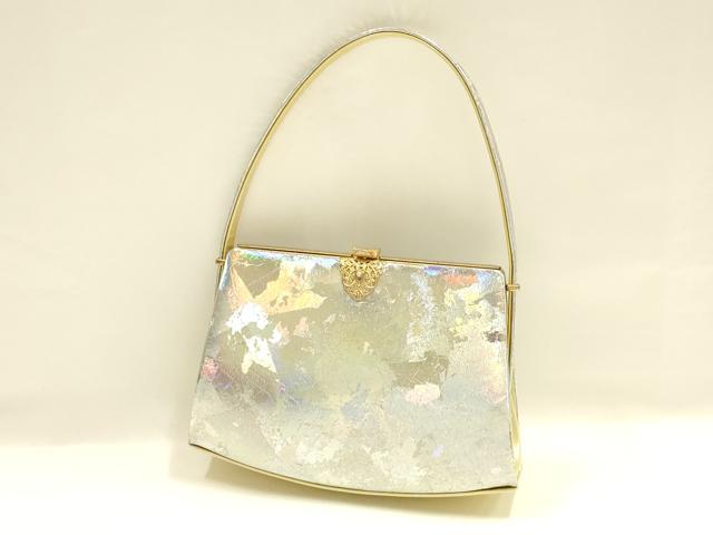 平和屋着物▼和装小物 和装バッグ 金鷲本舗 東京謹製 キンワシ印 ハンドバッグ ラインストーン 逸品 AABF4167ay