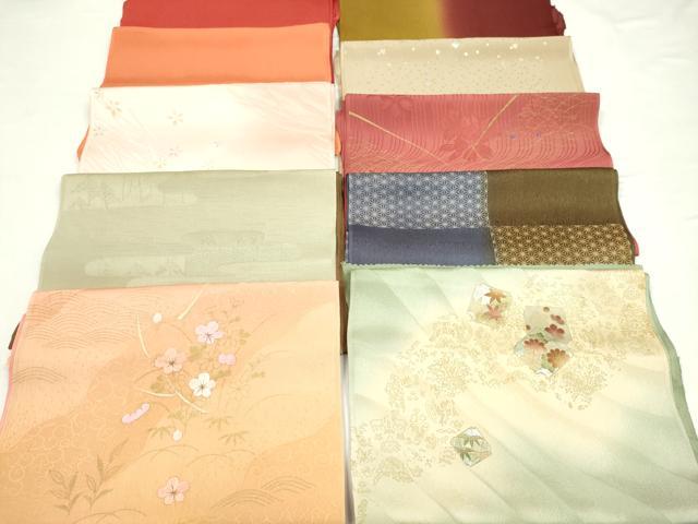 Other - 平和屋着物★和装小物　帯揚げ10枚セット　正絹　逸品　CABD8403ju