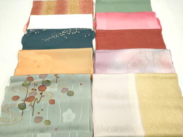 Other - 平和屋着物★和装小物　帯揚げ10枚セット　丹後ちりめん　正絹　逸品　CABD8413ju