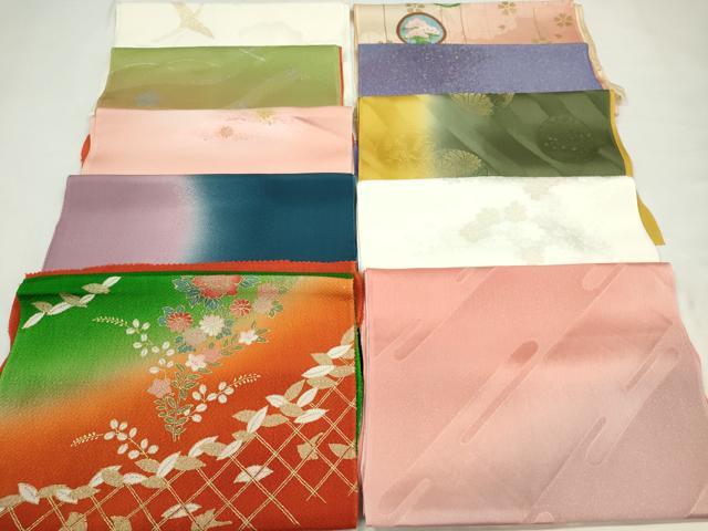 Other - 平和屋着物★和装小物　帯揚げ10枚セット　正絹　逸品　CABD8418ju