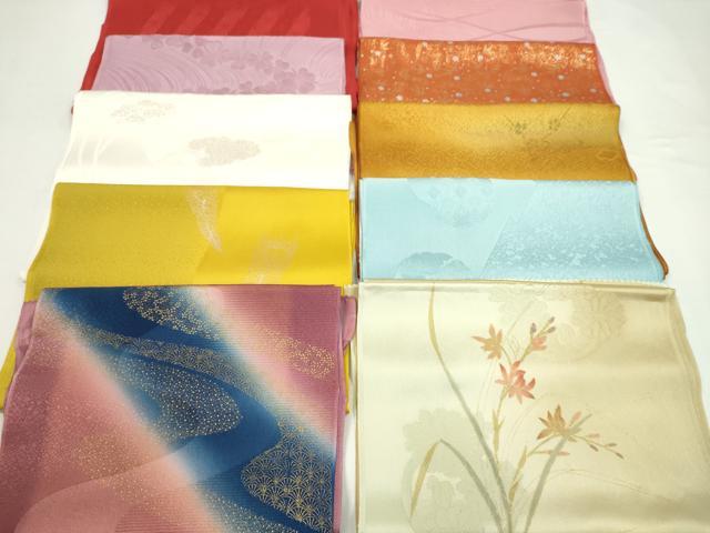 Other - 平和屋着物★和装小物　帯揚げ10枚セット　正絹　逸品　CABD8424ju