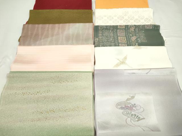 Other - 平和屋着物★和装小物　帯揚げ10枚セット　正絹　逸品　CABD8425ju