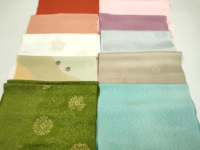 Other - 平和屋着物★和装小物　帯揚げ10枚セット　丹後ちりめん　正絹　逸品　CABD8432ju