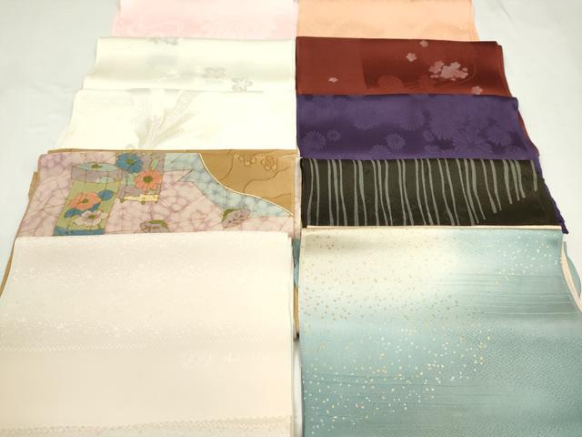 其它 - 平和屋着物★和装小物　帯揚げ10枚セット　丹後ちりめん　正絹　逸品　CABD8437ju