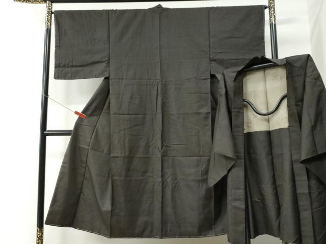 平和屋着物●男性　本場大島紬　アンサンブル　7マルキ　正絹　逸品　未使用　CABC6786yc