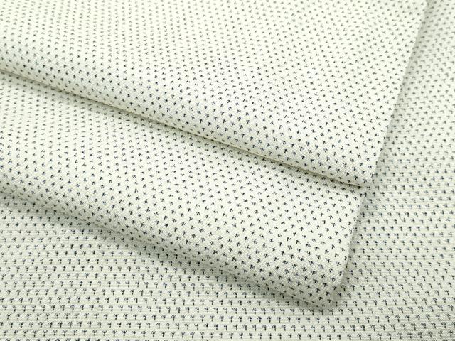 平和屋着物▽本塩沢　単衣　蚊絣　正絹　逸品　AABA7462fy 平和屋着物▽本塩沢 単衣 蚊絣 正絹 逸品 CAAV3761dyの通販 by 平和屋