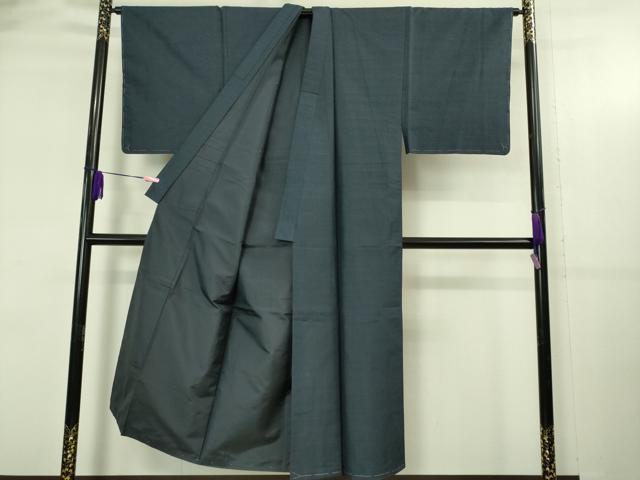 平和屋着物●極上　男性　本場大島紬　アンサンブル　長羽織　80亀甲　総詰め　羽裏・蛙　逸品　未使用　DZAB4306kh6