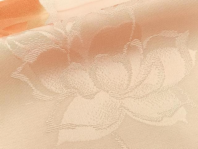 Kimono - 平和屋着物■上質な小紋　舞花文　地紋お越し　暈し染め　正絹　逸品　CABE0476xi