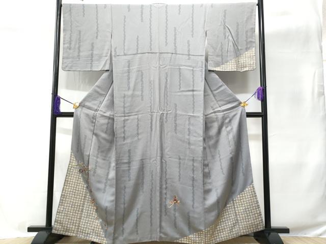 平和屋着物●上質な小紋　舞桜　黒地　正絹　逸品　AABF9613ck きもの平和屋（色：レッド系）のおすすめ人気商品一覧 通販 - Yahoo