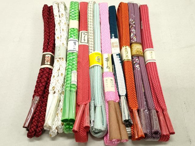 平和屋着物●和装小物帯締め10本笹...