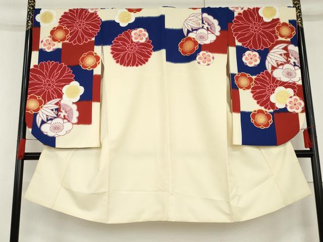 平和屋着物●平祐奈　小振袖　二尺袖　松竹梅文　金彩　AABG5355cs