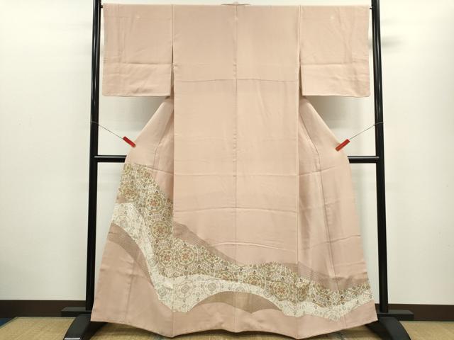 Rakuten - 平和屋着物■豪華色留袖　刺繍　正倉院亀甲花文　金彩　正絹　逸品　CABD9764ze