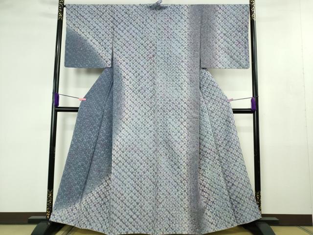 Full-Length Under-Kimono - 平和屋着物●極上　訪問着　紬地　漢方染　逸品　未使用　DZAB4472kh6