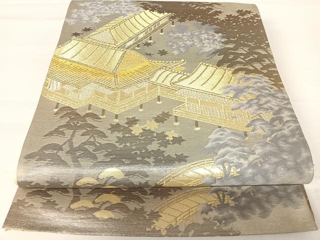 ■■■　サイズ　■■■ 長さ 398cm 幅 30.5cm程 ■■■　商品詳細　■■■ 【正絹・芯なし】 詳細に関しましては、画像をご確認ください。 大変上質な逸品になります。 お安く出品致しますので、是非この機会にいかがでしょうか？ ■■■　注意事項　■■■ ■モニター発色の具合により色合いが異なる場合がございます。 ■寸法は多少の誤差が生じる場合がございますのでご了承ください。 ■縫込みの長さが左右非対称の場合は短い部分を記載しております。 左右非対称であってもご返品・お値引き等の保証は出来かねますので、ご了承の上ご購入をお願い致します。 ■シミ等のチェックには注意を払っておりますが、見落としがある場合もございますし、個人の見解も様々ですので神経質な方のご購入はお控えください。 ■箪笥に入っておりました着物や帯なので畳みシワや匂いがあるものもございます。 ■お休みは基本的に土日祝となりますが、その他臨時でお休みする場合がございますのでご了承ください。 ■商品の発送は平日のみの発送となります。 ■夜間と土曜、日曜日はお問い合わせの回答が遅れる場合がございます。 ■当店では、お直し、紋入れ、お手入れ等は承っておりません。 ■生地の状態（ヤケ、経年劣化等）によってはサイズ直しが出来ない場合がございます。 その点もどうかご了承のうえ、ご購入をお願いいたします。 ■弊社で取り扱う商品は一点ものにつき、時期や在庫状況に応じて金額が変更となる場合がございます。 ■検針は行っておりません。予めご了承いただきますようお願いいたします。 ■【洗える着物】と記載のある商品におきましては、商品お届け後に洗濯を行ってしまってからのご返品にはご対応しかねます。 念の為、専門店でのお手入れをお願いいたします。 ■着物のサイズ目安は下記を参考ください↓ ＜女性着物＞　お端折り次第で＋5cm　−1cmが着用可能サイズ 　例）身丈170cmの場合、身長160cm〜175cm ＜男性着物＞　身丈＋約25cm〜27cm程が適応身長 　例）身丈155cmの場合、身長180〜182cm