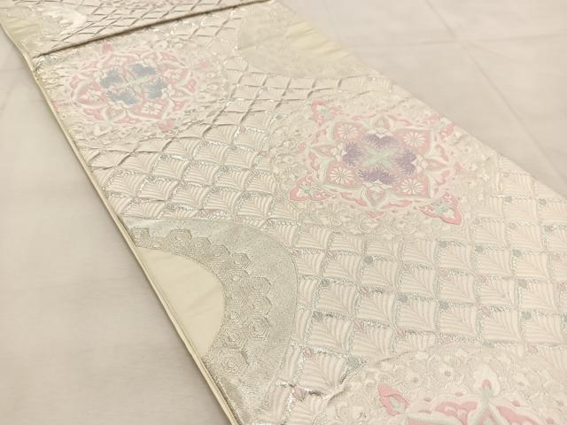 平和屋の平和屋着物◎六通柄袋帯 唐織 正倉院更紗花文 正絹 逸品 BAAU6765yc｜アングル2