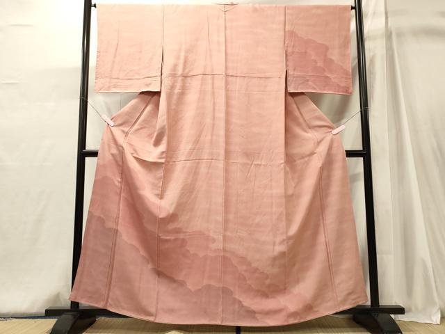平和屋着物■訪問着　雲取り文　暈し染め　正絹　逸品　CABJ6975oy