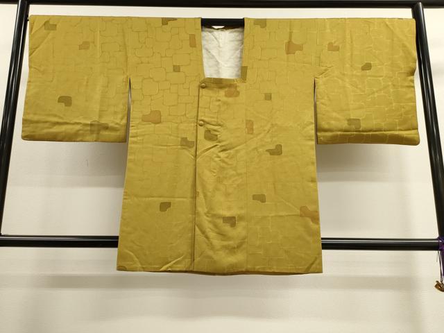 平和屋着物■道行コート 吉祥文 正絹 逸品 CAAL4252dy