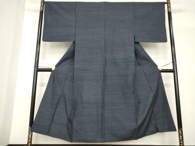 平和屋着物●男性　結城紬　100亀甲　総詰め　正絹　逸品　AABF8979ck