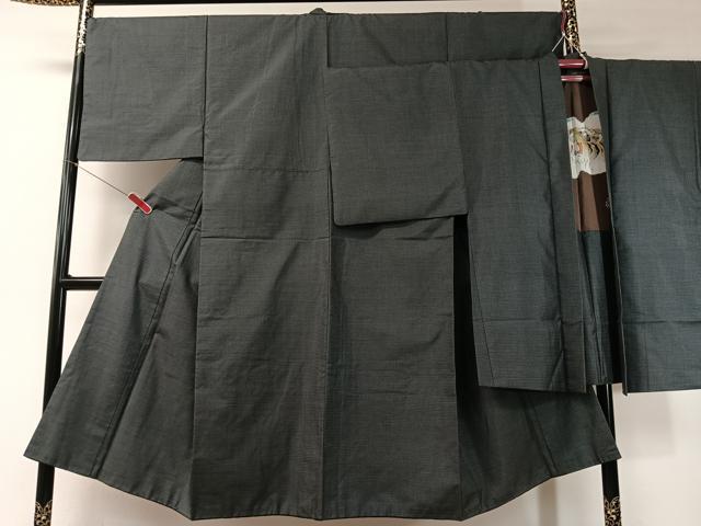 平和屋着物●男性　本場大島紬　アンサンブル　100亀甲　総詰め　正絹　逸品　CABD8058vp