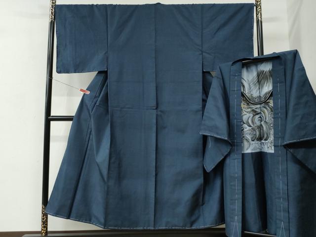 平和屋着物●男性　本場大島紬　アンサンブル　100亀甲　総詰め　正絹　逸品　未使用　CABC6999yc