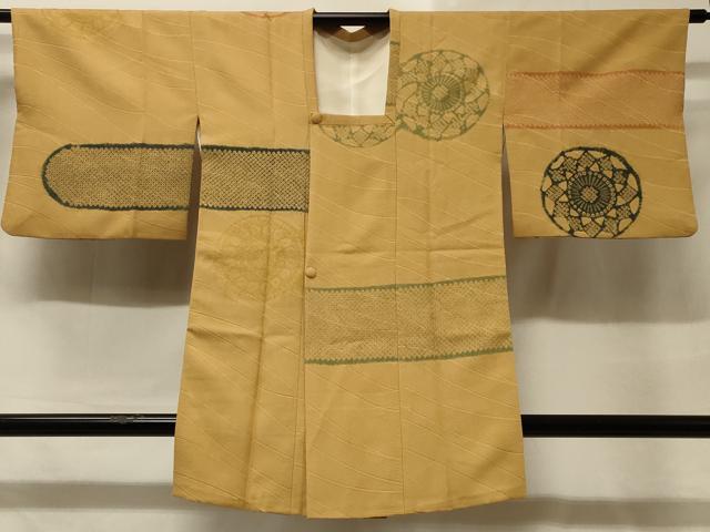 乐天商城 - 平和屋着物＃道行コート　絞り　横段花文　正絹　逸品　CABD1511in