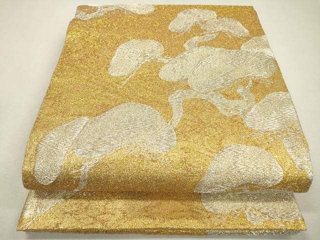 Rakuten - 平和屋着物▼六通柄袋帯 松 金銀糸 正絹 逸品 DABC6166fe