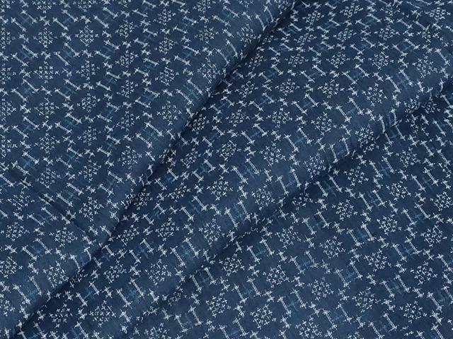 Summer Wear - 平和屋着物＊夏物　小紋　紗　蜀江文　洗える着物　AAAZ6883st