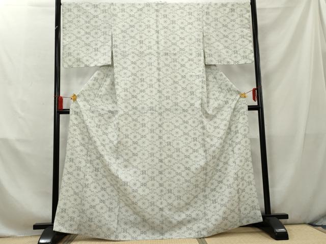 Rakuten - 平和屋着物■小紋　花菱文　洗える着物　AABC7922cs