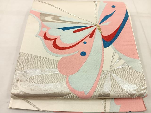 ■■■　サイズ　■■■ 長さ 426cm 幅 31.5cm程 ■■■　商品詳細　■■■ 【正絹・芯なし】 詳細に関しましては、画像をご確認ください。 大変上質な逸品になります。 お安く出品致しますので、是非この機会にいかがでしょうか？ ■■■　注意事項　■■■ ■モニター発色の具合により色合いが異なる場合がございます。 ■寸法は多少の誤差が生じる場合がございますのでご了承ください。 ■縫込みの長さ