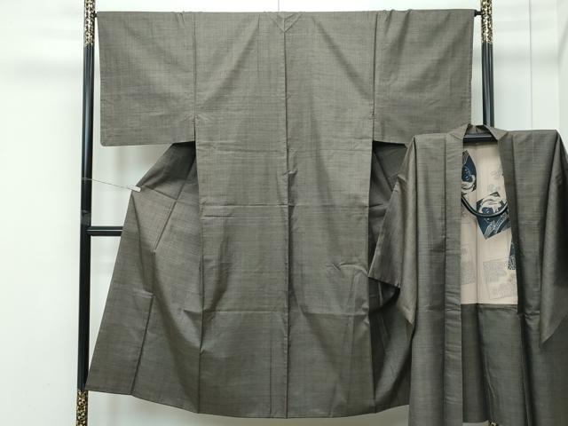 平和屋着物●極上　男性　本場大島紬　アンサンブル　100亀甲　総詰め　逸品　CZAA5257s6