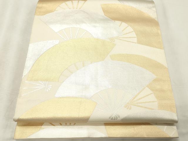 平和屋着物●織物一筋名門　織悦　全通柄　本袋帯　七宝文　金糸　正絹　逸品　DABB4989ps 楽天市場】織悦の通販